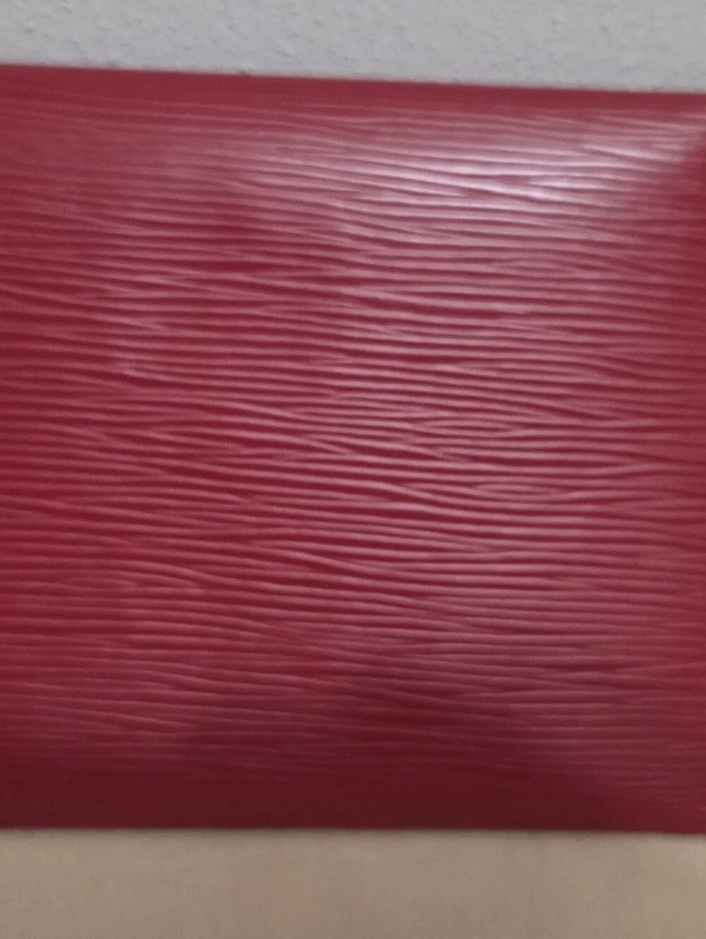 LV Red Epi Medium Kiragami Envelope